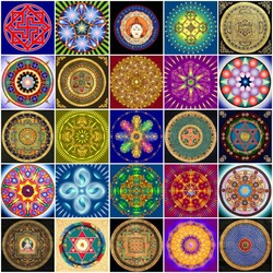 Пазл: Мандалы