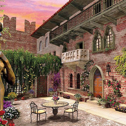 Пазл: Уютный дворик