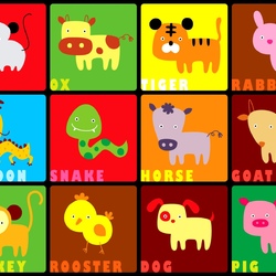 Пазл: Восточный гороскоп