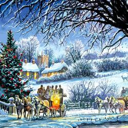 Пазл: Зимние праздники