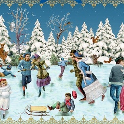 Пазл: На катке