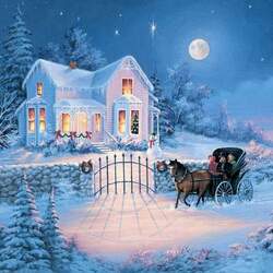 Пазл: Праздничным вечером