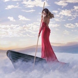 Пазл: Девушка в тумане