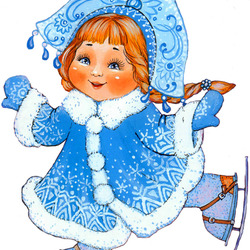 Пазл: Снегурочка