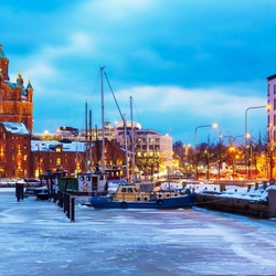 Пазл: Зима в Хельсинки