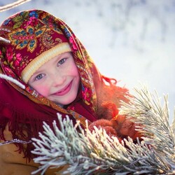 Пазл: Русская зима