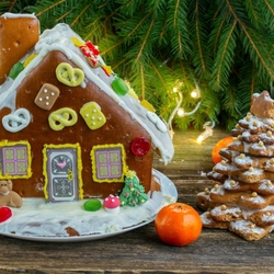 Пазл: Пряничный домик