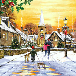 Пазл: Деревенская улочка