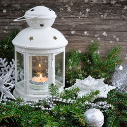 Пазл: Новогодний фонарик