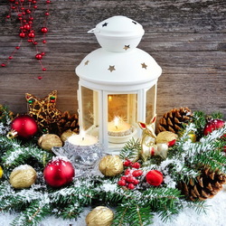 Пазл: Новогодний фонарик