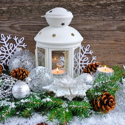 Пазл: Новогодний фонарик