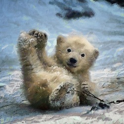 Пазл: Медвежонок