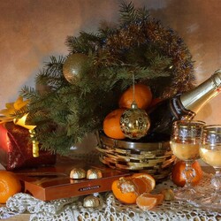 Пазл: Праздничный натюрморт