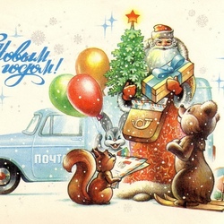 Пазл: Новогодняя почта