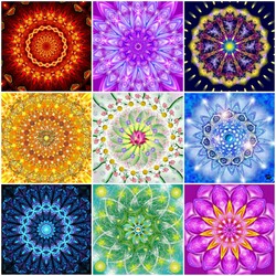 Пазл: Мандалы