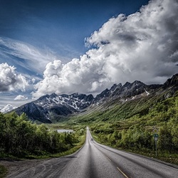 Пазл: Дорога в горы