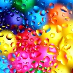 Пазл: Цветные капли