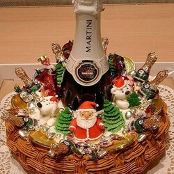 Пазл: Новогодний торт