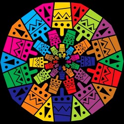 Пазл: Мандала