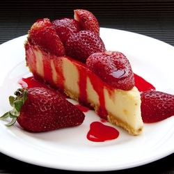 Пазл: Клубничный десерт