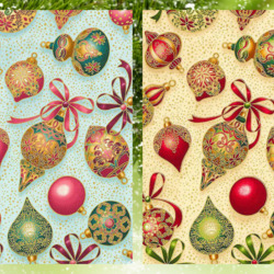 Пазл: Новогодние узоры