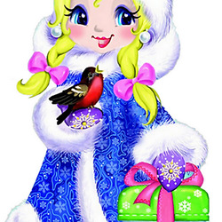 Пазл: Снегурочка