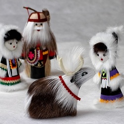 Пазл: Этно-сувениры из меха
