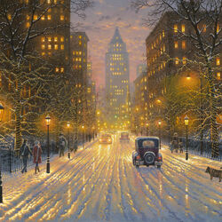 Пазл: Огни города