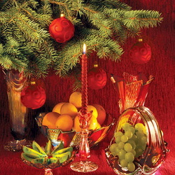 Пазл: Новогодний натюрморт