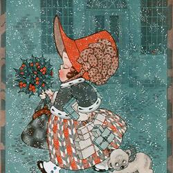 Пазл: Рождественская открытка