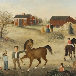 Пазл: Лошадки