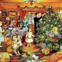 Пазл: Викторианское Рождество