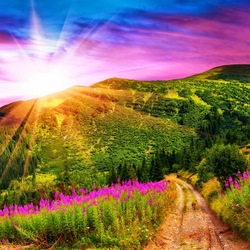 Пазл: В горах 