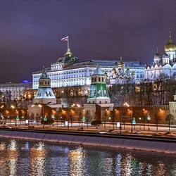 Пазл: Вечерний Кремль