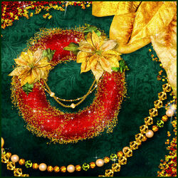 Пазл: Золотые отблески праздника