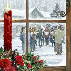 Пазл: Рождественское окно