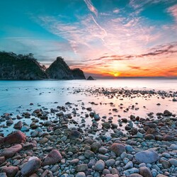 Пазл: Морской закат   