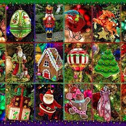 Пазл: Ёлочные украшения