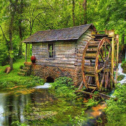 Пазл: Старая мельница