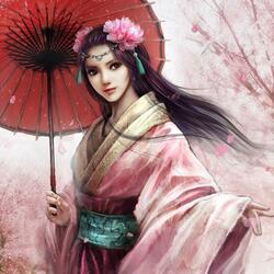 Пазл: Цветение сакуры