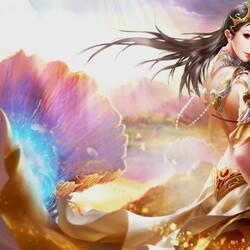 Пазл: Озарённая светом