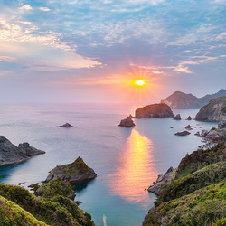 Пазл: Морской закат    