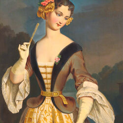 Пазл: Портрет молодой женщины