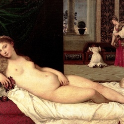 Пазл:  Венера Урбинская / Venus of Urbino 