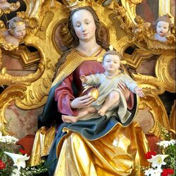 Пазл: Фрагмент алтаря.  Монастырская церковь в Роттенбухе. Германия