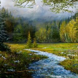 Пазл: После дождя