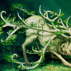 Пазл: Сказочный олень