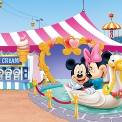 Пазл: Микки и Минни