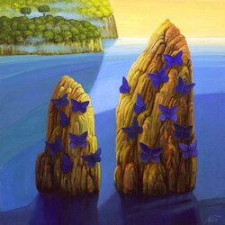 Пазл: Бабочки