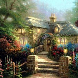 Пазл: Уютный домик